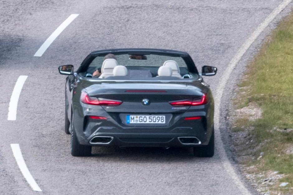 BMW Seria 8 Cabrio - Poze spion