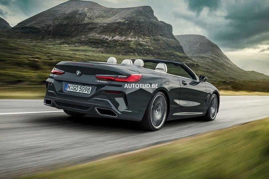 BMW Seria 8 Cabrio - primele poze