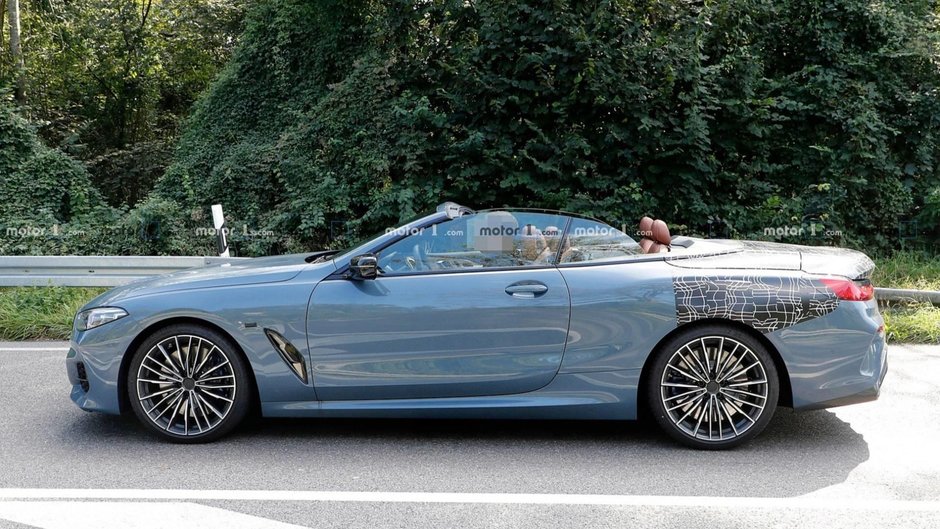 BMW Seria 8 Cabriolet- poze spion