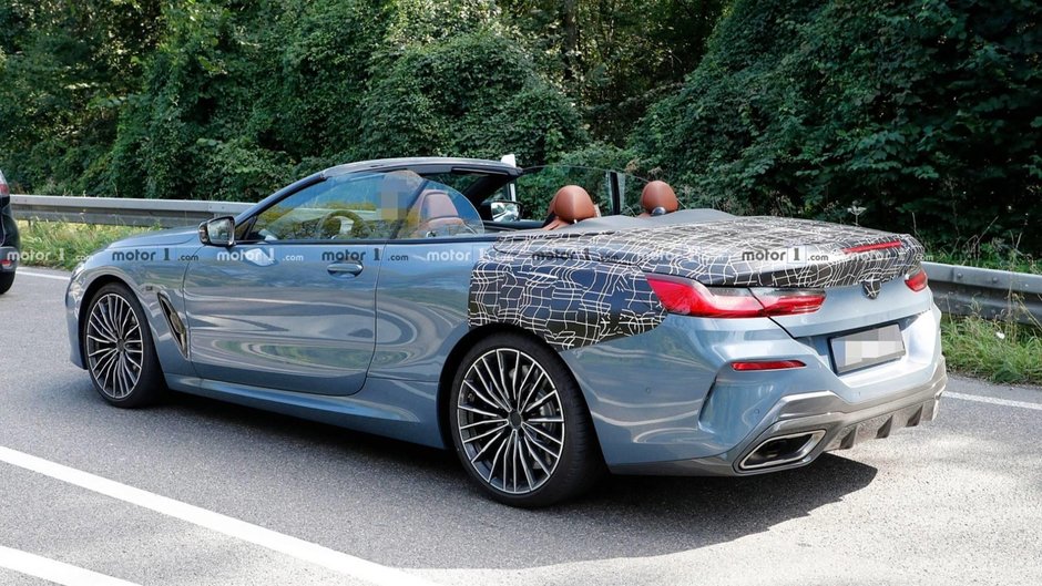 BMW Seria 8 Cabriolet- poze spion