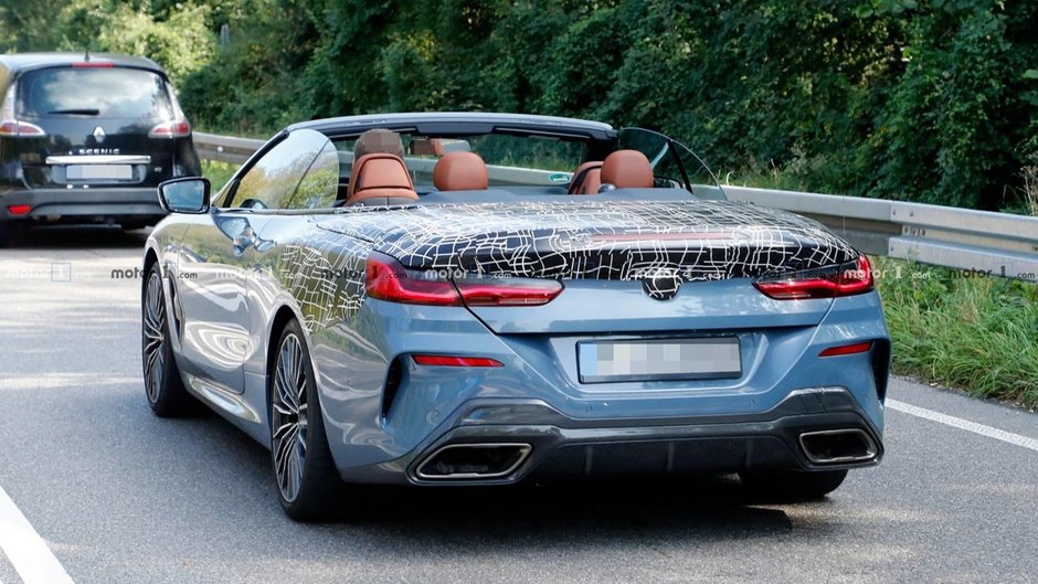 BMW Seria 8 Cabriolet- poze spion