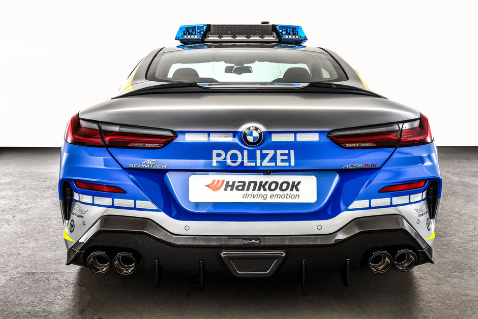 BMW Seria 8 de politie