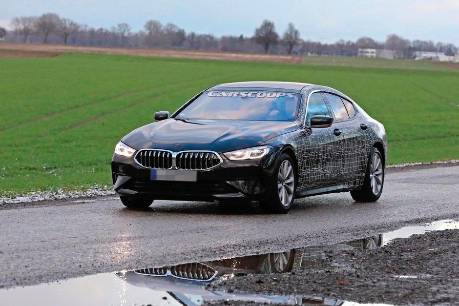 BMW Seria 8 Gran Coupe - Noi Poze Spion