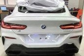 BMW Seria 8 surprins necamuflat