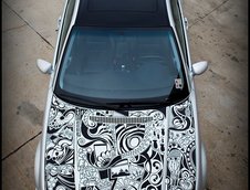 BMW Sharpie art car made in Louisiana