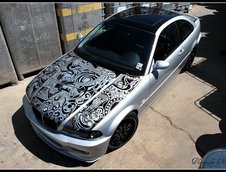 BMW Sharpie art car made in Louisiana