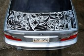 BMW Sharpie art car made in Louisiana