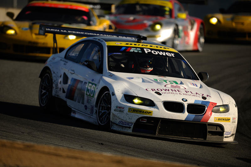 BMW Team RLL a urcat pe podium la Laguna Seca