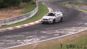 BMW testeaza la Nurburgring noul X1 cu tractiune fata