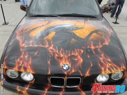 BMW tunat de Alexart - Alien vs. Predator BMW tunat de Alexart - Alien vs. Predator