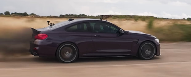 BMW-ul diesel care afuma un M4 de ultima generatie. VIDEO