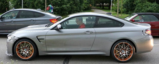 BMW-ul M4 facelift prins cu un camuflaj discret. Uite ce aduce nou sportiva germana