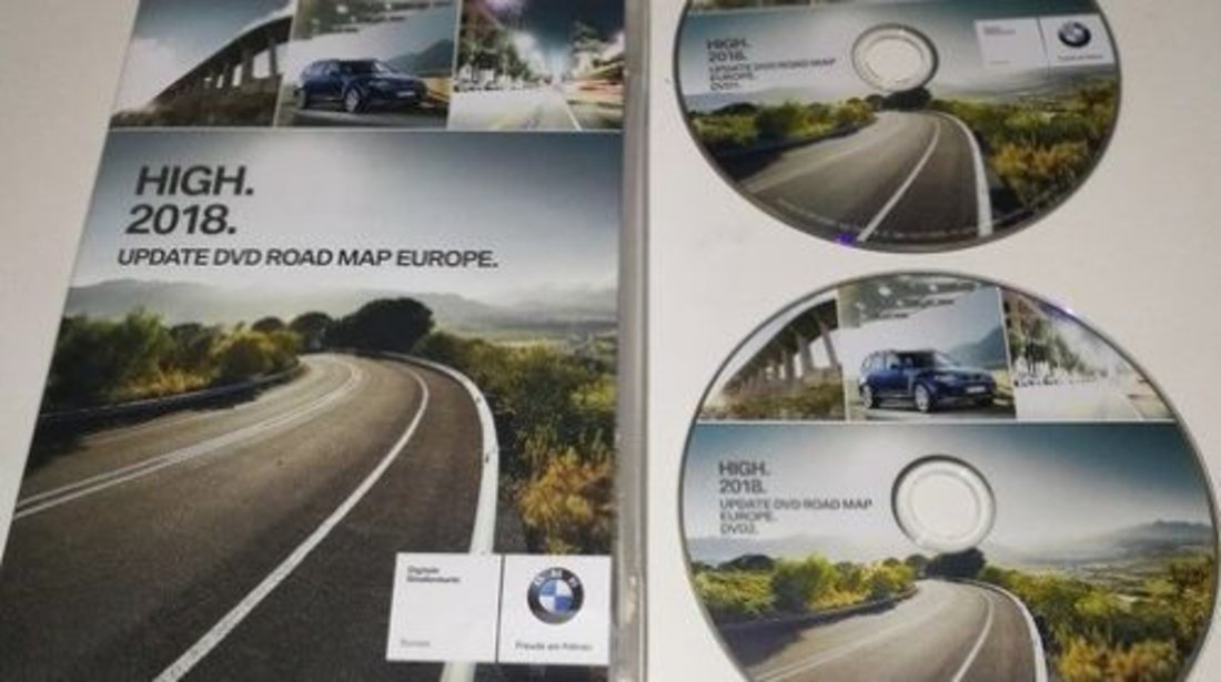 BMW Update Harti versiunea 2018 DVD navigatie BMW Professional High Business Update