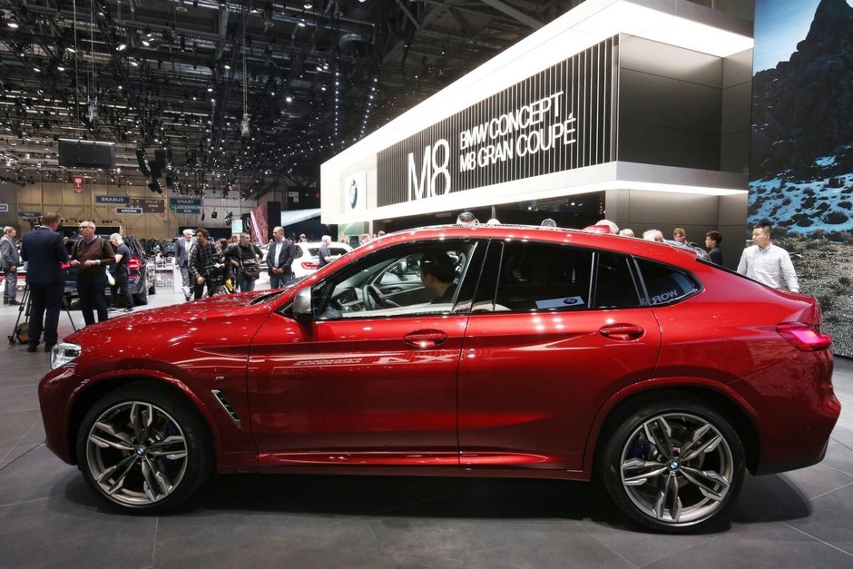 BMW X4 - Poze de la Geneva