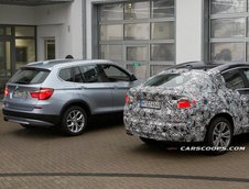 BMW X4 - Poze Spion cu interiorul