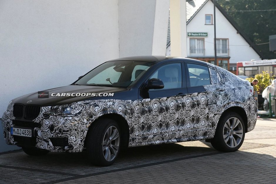 BMW X4 - Poze Spion cu interiorul