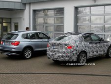 BMW X4 - Poze Spion cu interiorul