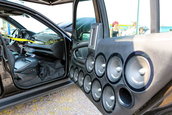 BMW X5 cu sase roti