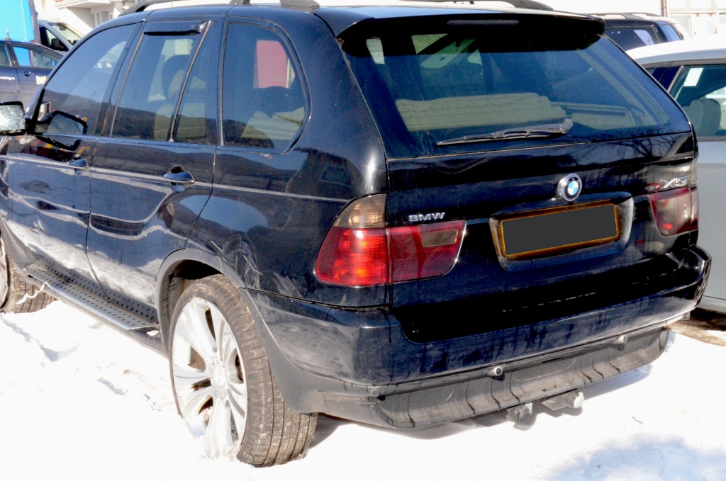 BMW X5 E53 3.0 d 135kw 184cp diesel 2000 2001 2002 2003 automata Negru Anglia EURO 3