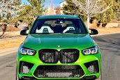 BMW X5 M Competition in Java Green