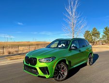 BMW X5 M Competition in Java Green