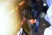 BMW X5 M imbracat in folie aurie