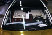 BMW X5 M imbracat in folie aurie