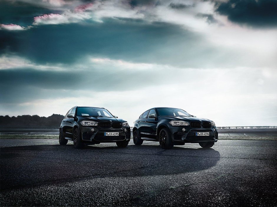 BMW X5 M si X6 M Black Fire Edition