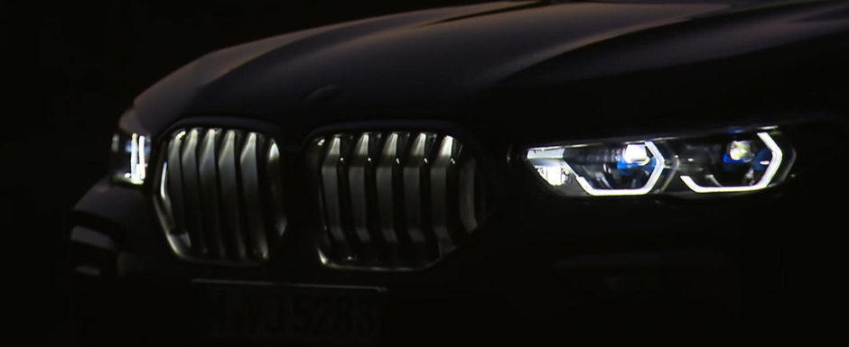 BMW X6, de-acum si cu grila iluminata. VIDEO in detaliu cu noua generatie a SUV-ului german