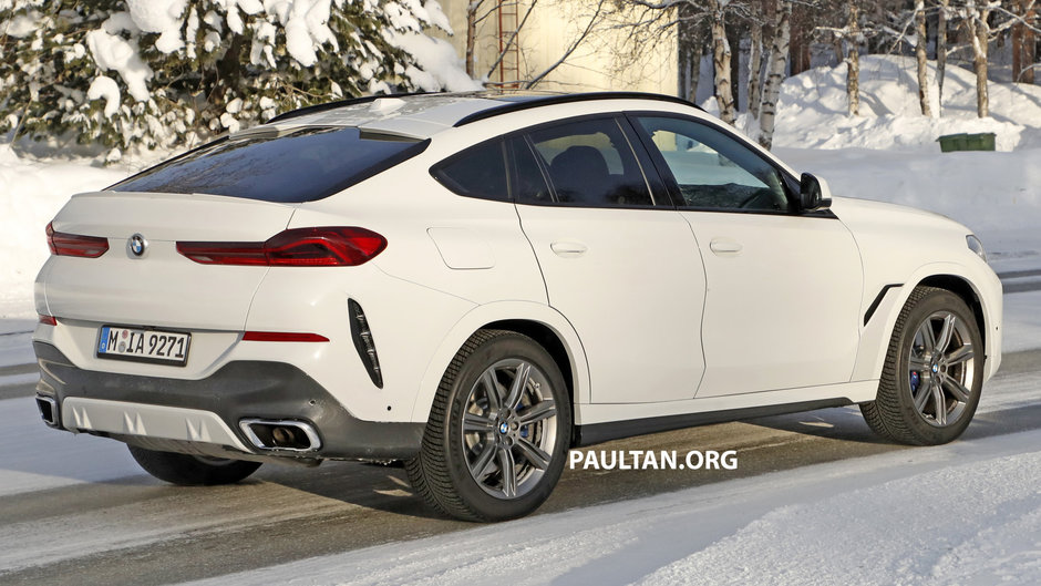 BMW X6 Facelift - Poze spion