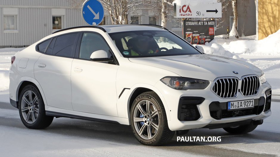 BMW X6 Facelift - Poze spion