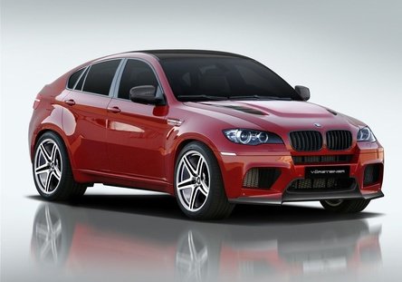 BMW X6 M by Vorsteiner - Rubinul stralucitor