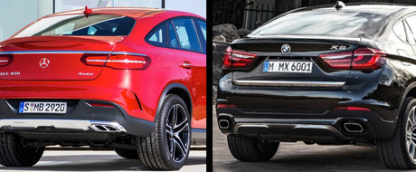 BMW X6 sau Mercedes-Benz GLE Coupe: care pe care?