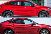 BMW X6 vs Mercedes-Benz GLE Coupe