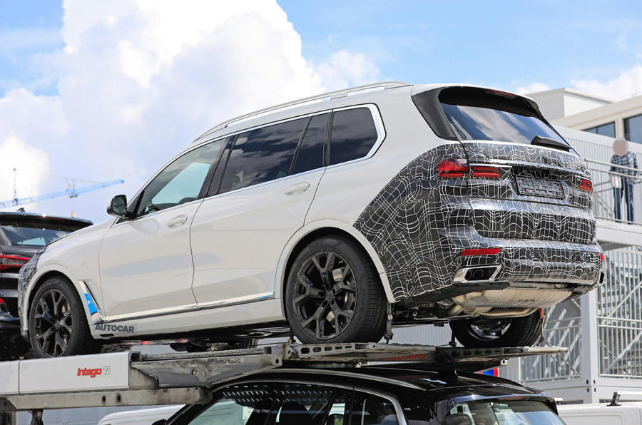 BMW X7 Facelift - Poze spion