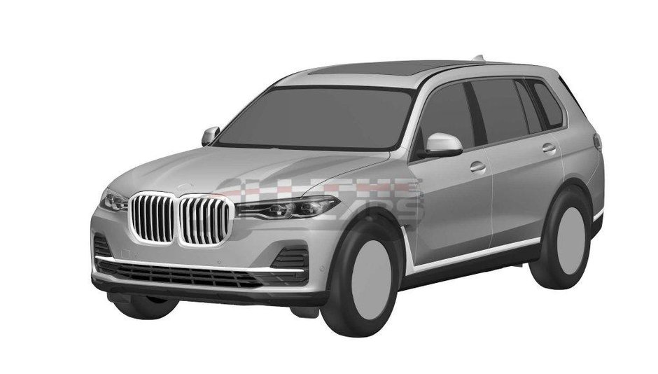 BMW X7 - Imagini patent