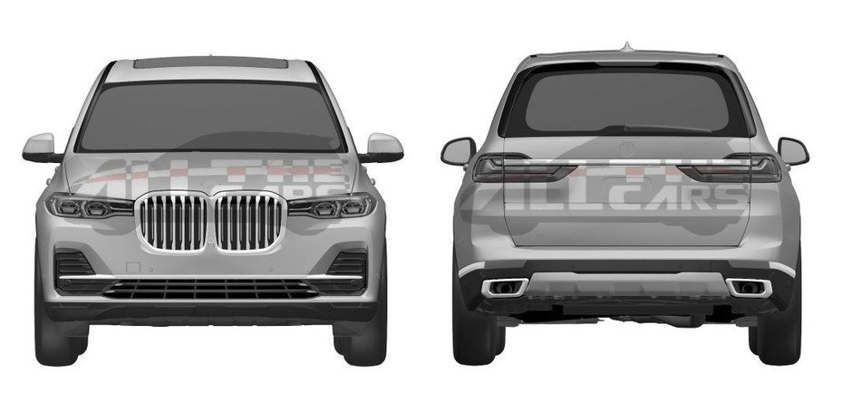 BMW X7 - Imagini patent