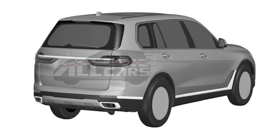 BMW X7 - Imagini patent