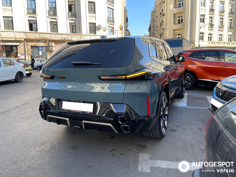 BMW XM in Romania