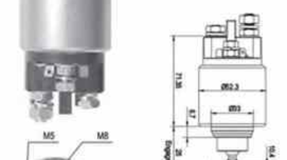 Bobina cuplare electromotor BMW 3 Compact E36 MAGNETI MARELLI 940113050555