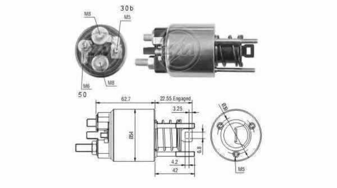 Bobina cuplare electromotor BMW 3 Compact E46 ERA 227151