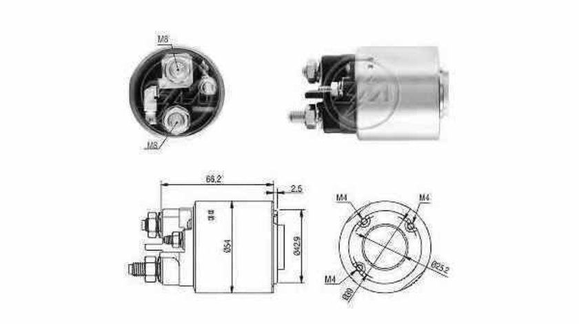 Bobina cuplare electromotor CITROËN C4 cupe LA ERA 227233