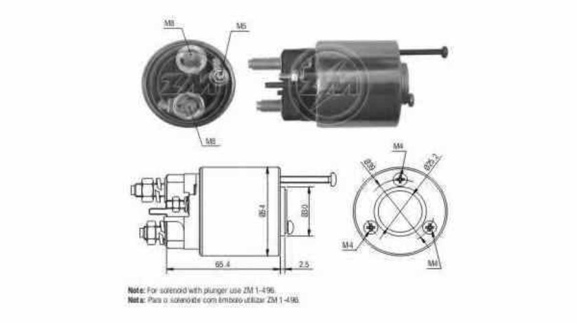 Bobina cuplare electromotor CITROËN C4 cupe LA ERA 227390