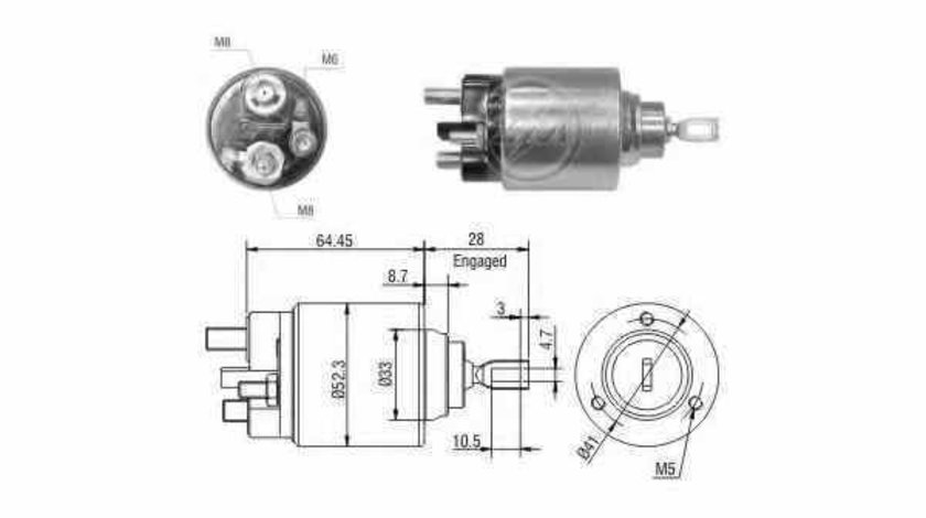 Bobina cuplare electromotor FORD MONDEO II BAP ERA 227255