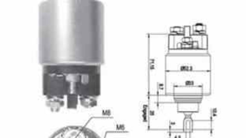 Bobina cuplare electromotor MERCEDES-BENZ A-CLASS W168 MAGNETI MARELLI 940113050543