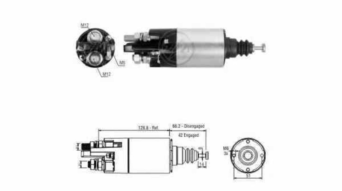 Bobina cuplare electromotor MERCEDES-BENZ AXOR ERA 227817