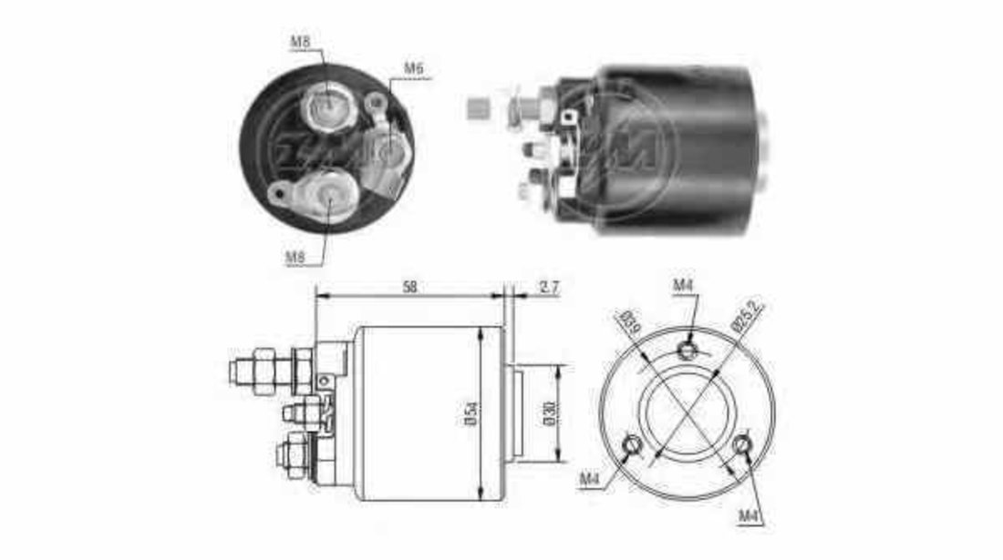 Bobina cuplare electromotor MERCEDES-BENZ S-CLASS W140 Producator ERA 227511