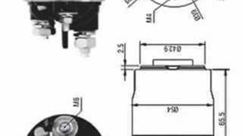 Bobina cuplare electromotor Producator MAGNETI MARELLI 940113050570