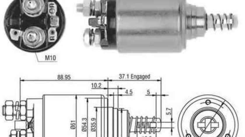 Bobina cuplare electromotor Producator MAGNETI MARELLI 940113050402