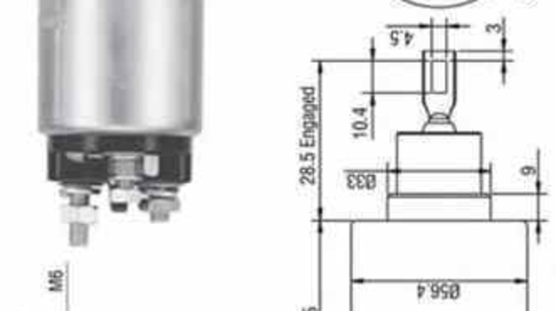 Bobina cuplare electromotor Producator MAGNETI MARELLI 940113050271